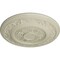 Ekena Millwork Nestor Ceiling Medallion (Fits Canopies up to 5"), Hand-Painted Clear Yellow, 25 7/8"OD x 2 1/4"P CM25NECYF - alternate 4